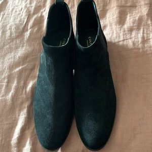Cole Haan black suede women’s boots
